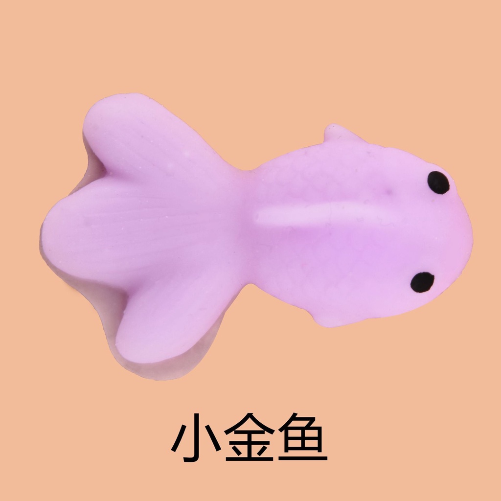 Đồ Chơi Nắn Bóp Đàn Hồi Giảm Stress Hình Động Vật Mini