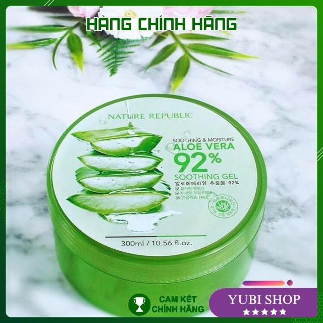 Gel Lô Hội - Gel Lô Hội Đa Năng Aloe Vera Nature Republic 92 Chính Hãng - Hàn Quốc  - Hot