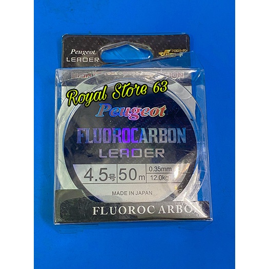 Fluorocarbon Leader Peugeot  dây cước câu cá Japan