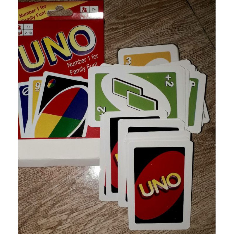 Trò chơi_một bộ bài UNoo_có 108 thẻ bằng giấy bóng cứng rất đẹp