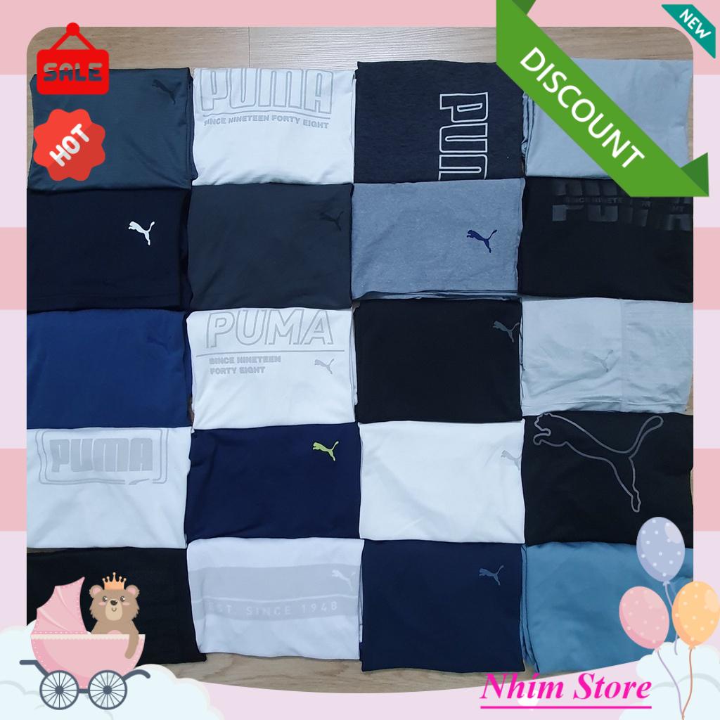 Áo thể thao Puma bé trai size đại cộ xs - 3xl, chất thông hơi thoáng mát cực kì, form rộng