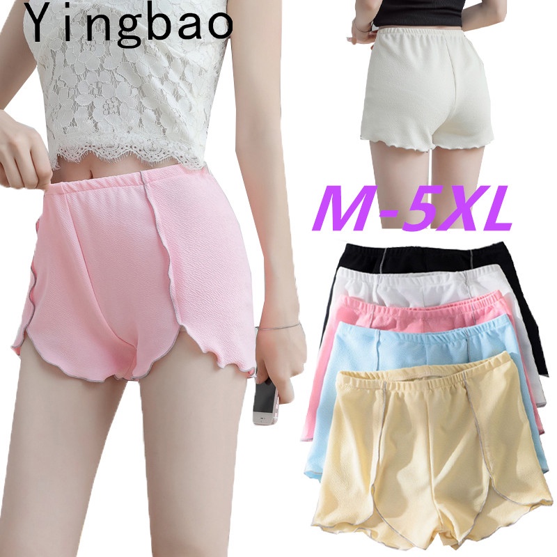 Quần Short Legging Mỏng Lưng Thun Mùa Hè Kích Thước Lớn M-5XL Phong Cách Mới 2022 Cho Nữ