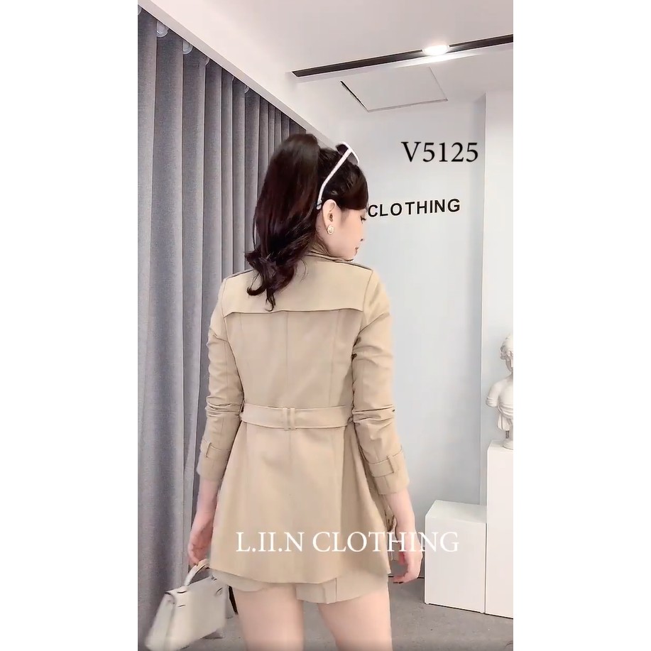 Áo Khoác Vest Nữ chất liệu Độn Vai Đứng Form dáng Măng tô | BigBuy360 - bigbuy360.vn