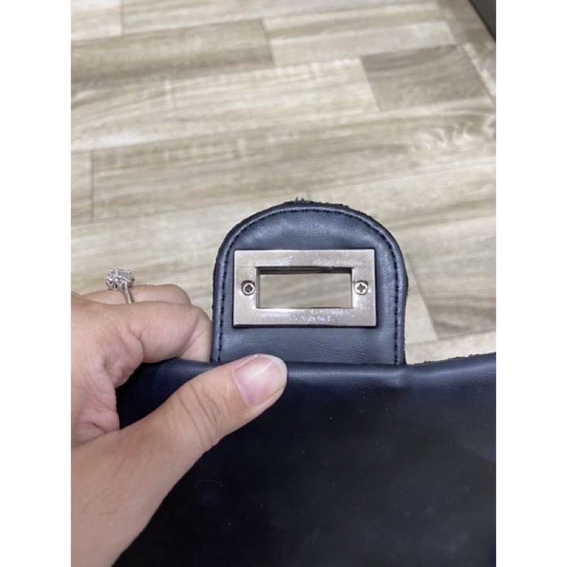 Túi si da thật dáng CN