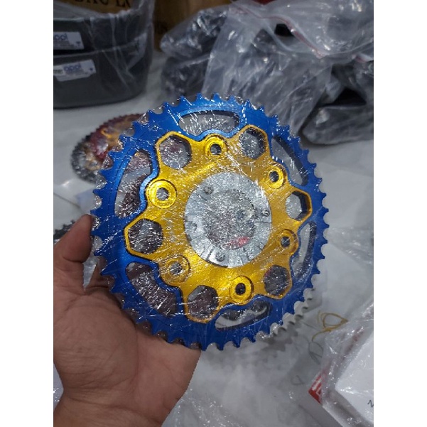 BỘ NSD NHÔM 7 XỊN 3 TẦNG SÊN VÀNG CHÍNH HÃNG CHO EX150