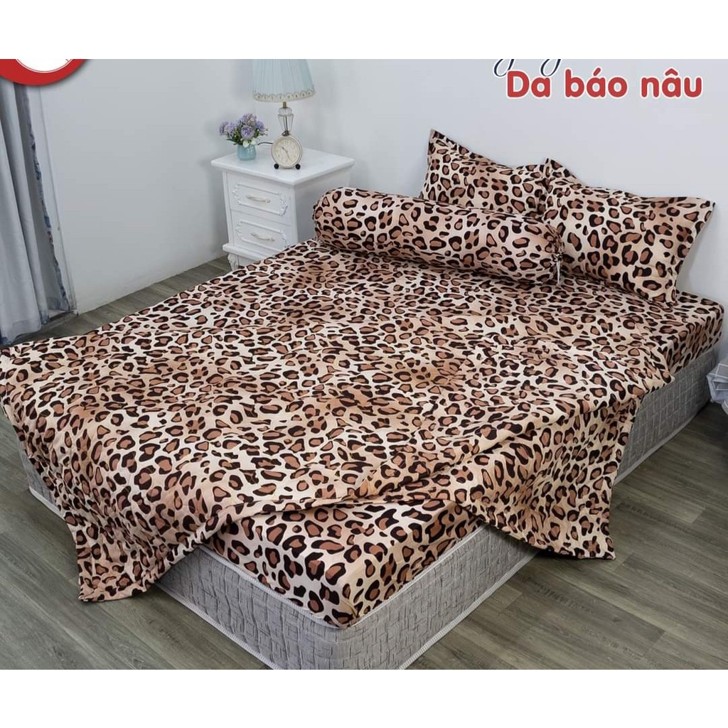 Bộ chăn hè ga gối kèm vỏ gối ôm 5 món 1m2x2m-có chọn mẫu