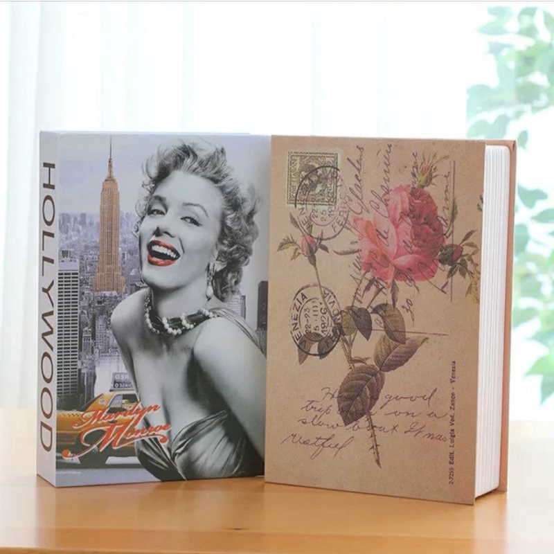 Két sắt mini hình quyển sách