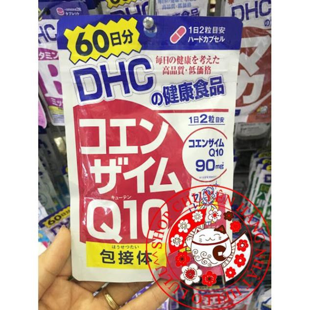 Viên uống DHC chống lão hoá trẻ da Coenzyme Q10 Nhật Bản