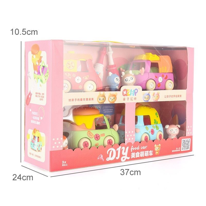 Oto chở kem siêu đáng yêu