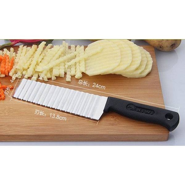 Dao cắt tạo hình lượn sóng củ quả