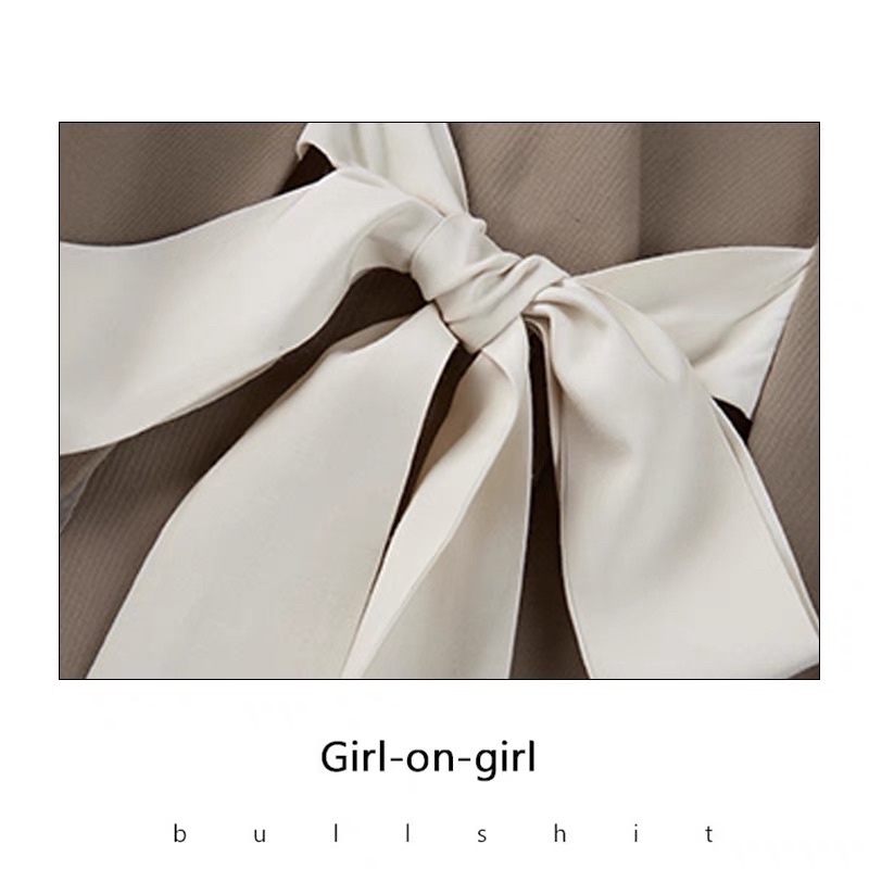 Áo khoác vest lửng phối nơ lưng kèm ảnh thật