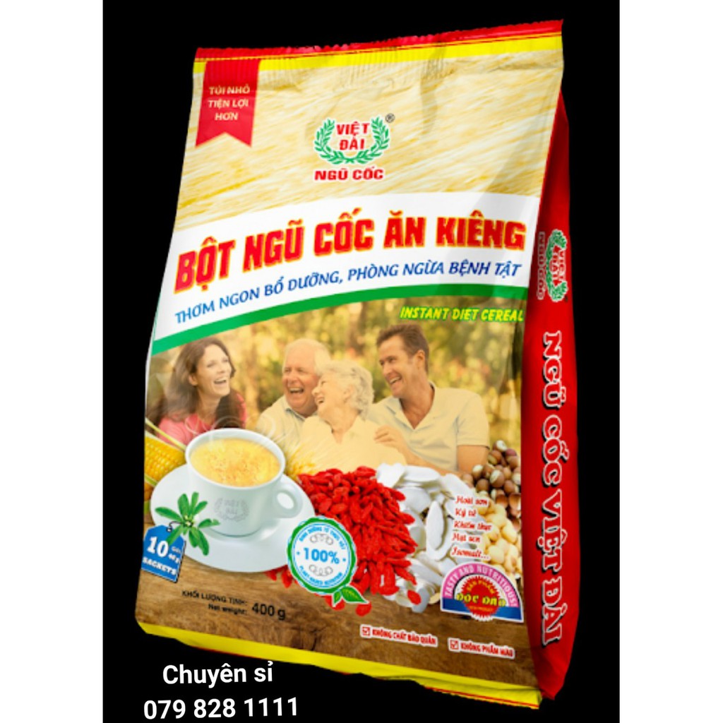 (Sỉ)Bột Ngũ Cốc Ăn Kiêng Việt Đài Gói 600g