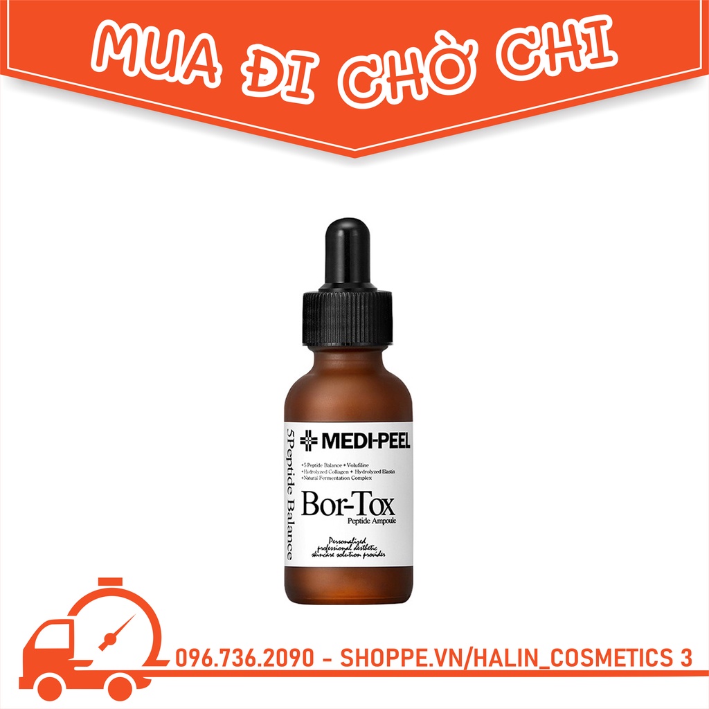 Tinh chất chống lão hóa căng bóng da 💖FREESHIP💖Tinh chất chống lão hóa căng bóng Medi Peel Bortox Peptide Ampoule 30ml
