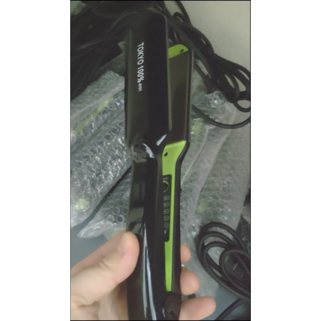 Máy là thẳng/ máy dập xù Tokyo 100%