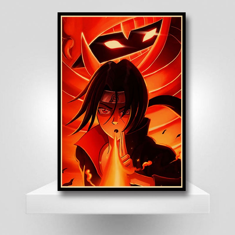 Tranh Treo Tường In Hình anime boruto uchiha itachi Nghệ Thuật Hiện Đại Trang Trí Phòng Ngủ / Quán Cà Phê / bar / Khách Sạn