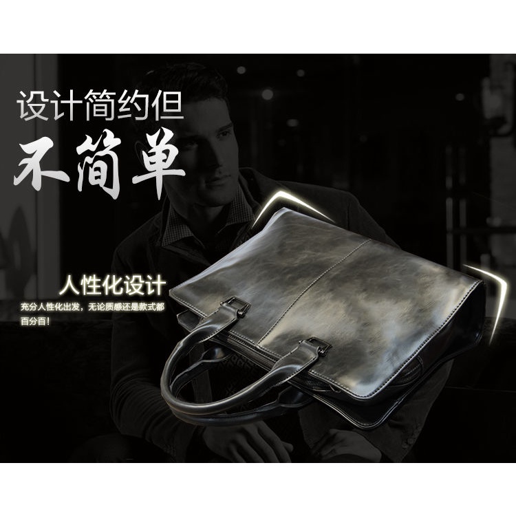 Cặp da công sở phong cách Hàn Quốc cho nam | BigBuy360 - bigbuy360.vn