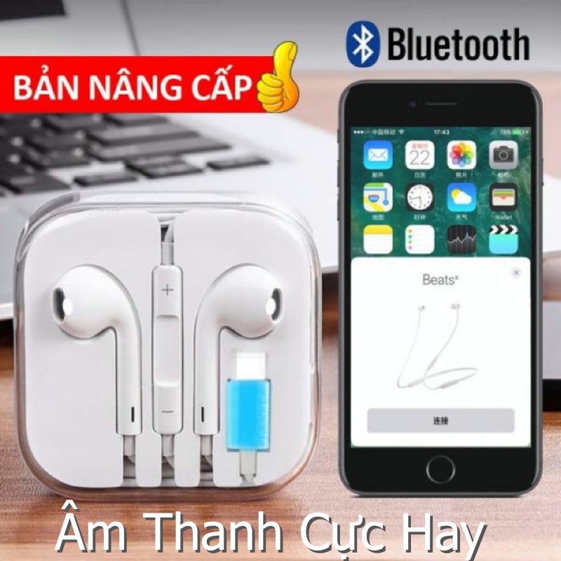 Tai Nghe Cổng Lightning Kết Nối Tự Động Cho iPhone 12, 11 Pro, X, Xs Max, Xr, 8 Plus, 7, SE,...