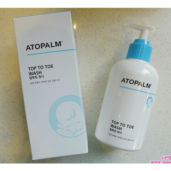 Sữa tắm gội cho bé ATOPALM TOP TO TOE WASH (Chính hãng Hàn Quốc) dung tích 300ml