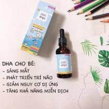 Siro phát triển thị giác và não bộ, bé thông minh DHA baby drops hương chanh cho bé