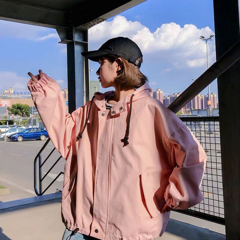 Áo khoác kaki form rộng unisex túi hộp Trơn, nam nữ ulzzang Wind thu đông | BigBuy360 - bigbuy360.vn