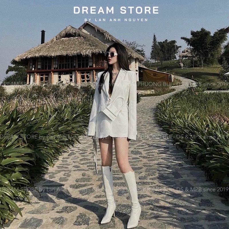 Áo vest blazer 2 lớp