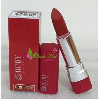 Son RUBY Lip Stick Matte - dưỡng mềm lâu trôi