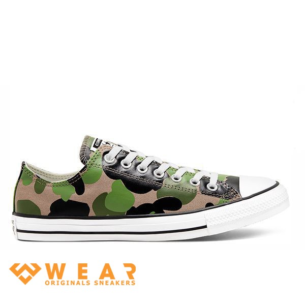 converse camo low