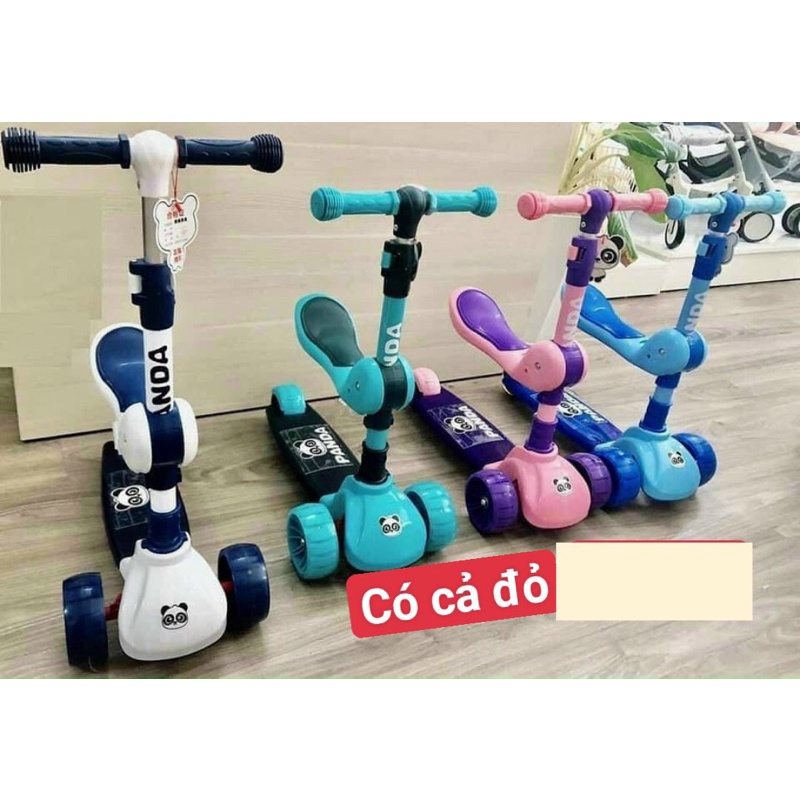 Xe trượt Scooter đa năng phát sáng cho bé từ 2-8 tuổi