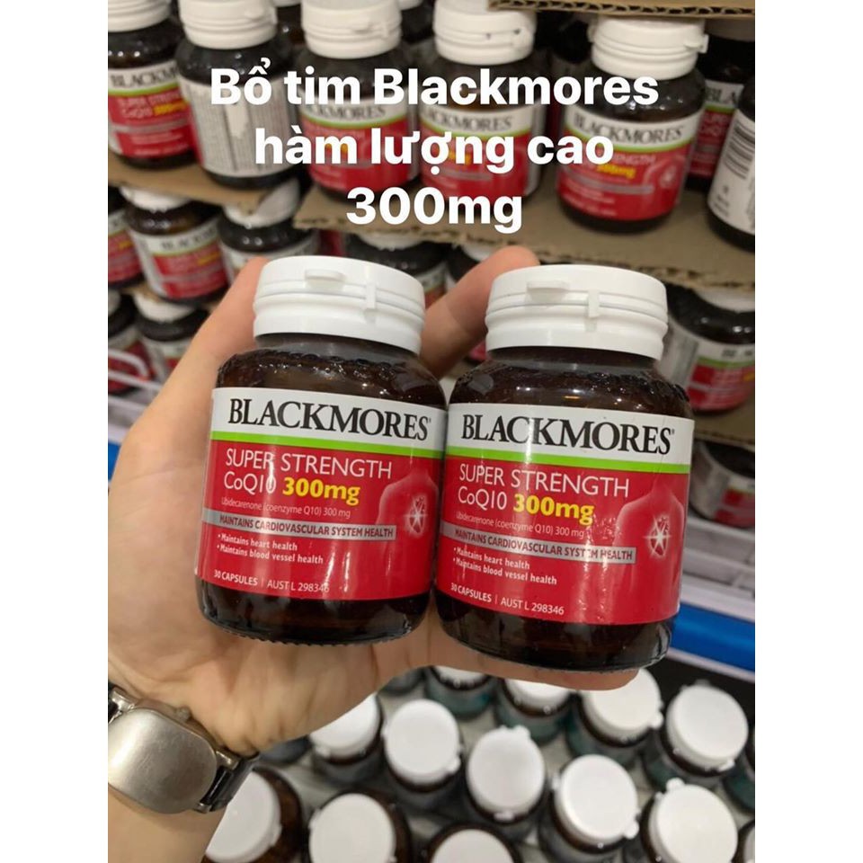 Bổ tim CoQ10 Blackmores của Úc 300mg hàm lượng cao