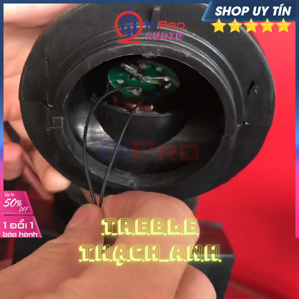 Bộ 4 Loa 2 Trung-2 Treble Thumper AT3040, Loa Nâng Tiếng Treble-Mid Cao Cấp-200W-8 Ôm-Lời Sáng (Tụ Hàn Sẵn)-H2Pro Audio