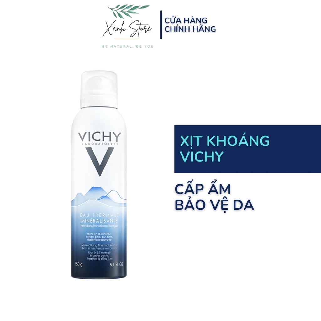 Xịt khoáng cấp ẩm bảo vệ da Vichy Mineralizing Thermal Water