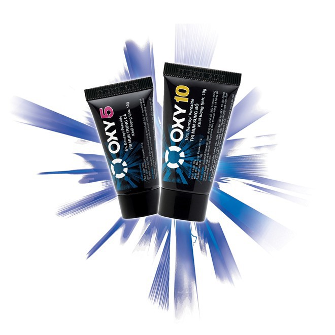 OXY5 VÀ OXY10 - KEM TRỊ MỤN