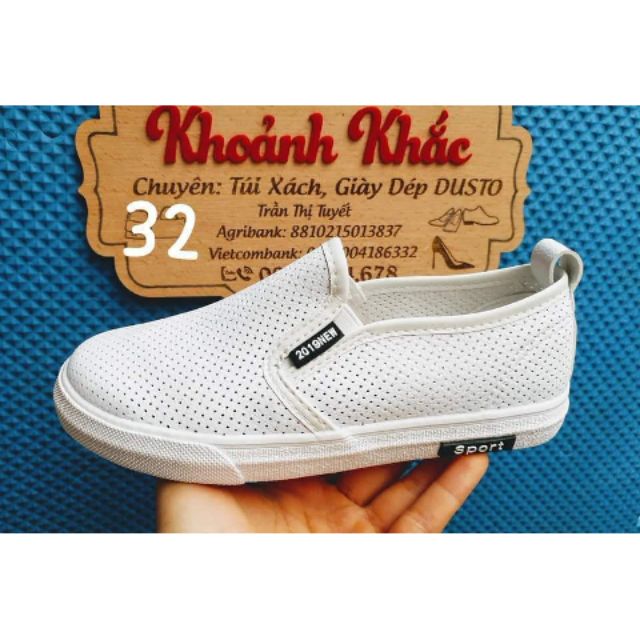 Giày sneaker nam nữ cho bé Dusto