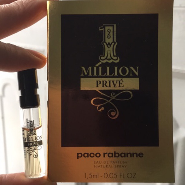 Vial mẫu thử nước hoa Million Privé Paco Rabanne EDP (1.5ml) - France