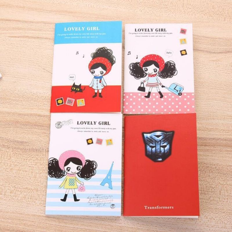 Sổ tay mini siêu xinh, dễ thương Sổ tay ghi chú mini nhiều mẫu giá sỉ ShopMaeum610