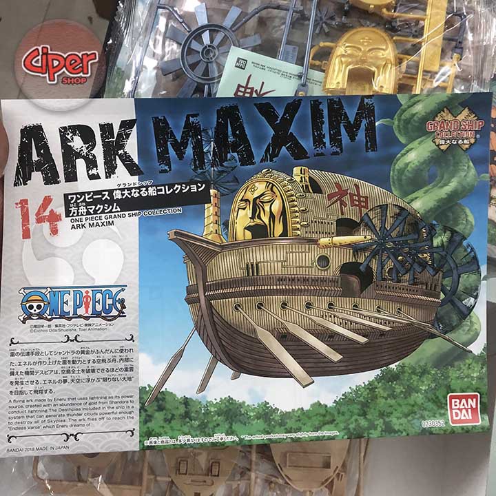 Mô hình Thuyền Enel - Thuyền Ark Maxim Bandai - Figure Enel Bandai