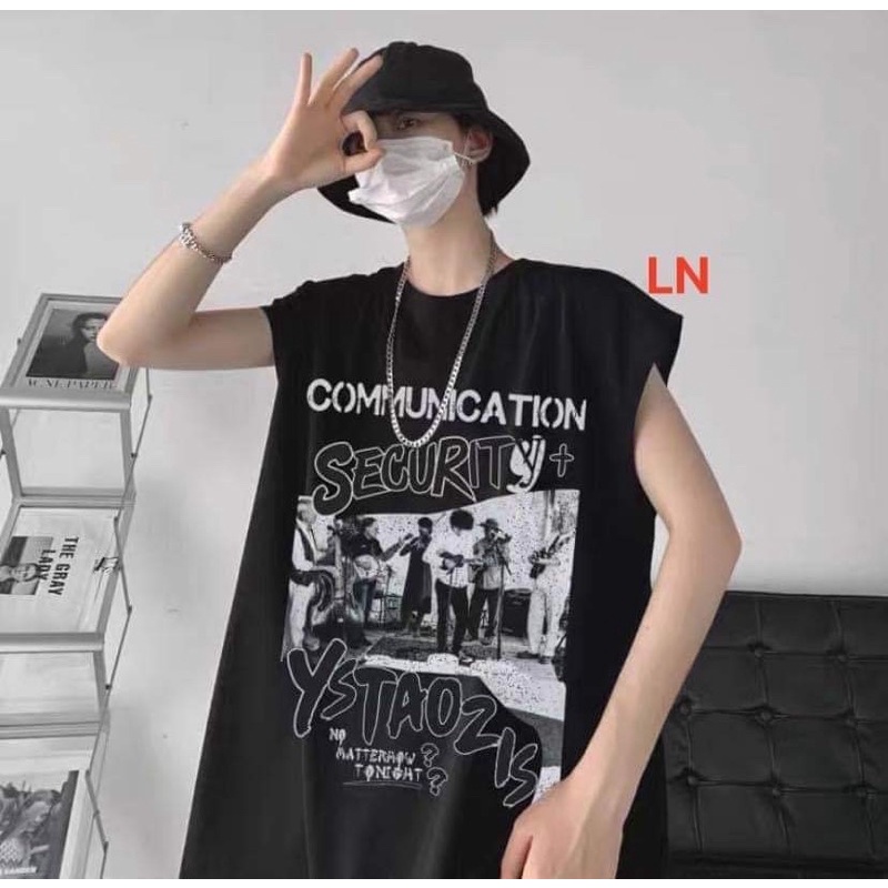 Áo ba lỗ ban nhạc LN12