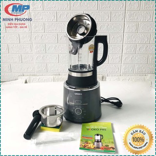 Siêu Máy làm sữa hạt UKOEO PR5 PLUS Model mới 2021 Nắp và lồng hấp inox inox 304 Bảo hành 12 tháng