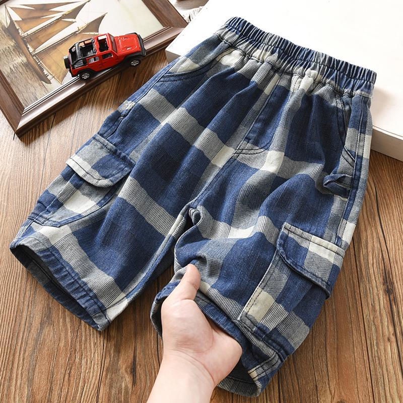 Quần Short Denim Thời Trang Mùa Hè Phong Cách Mới 2022 Cho Bé Trai