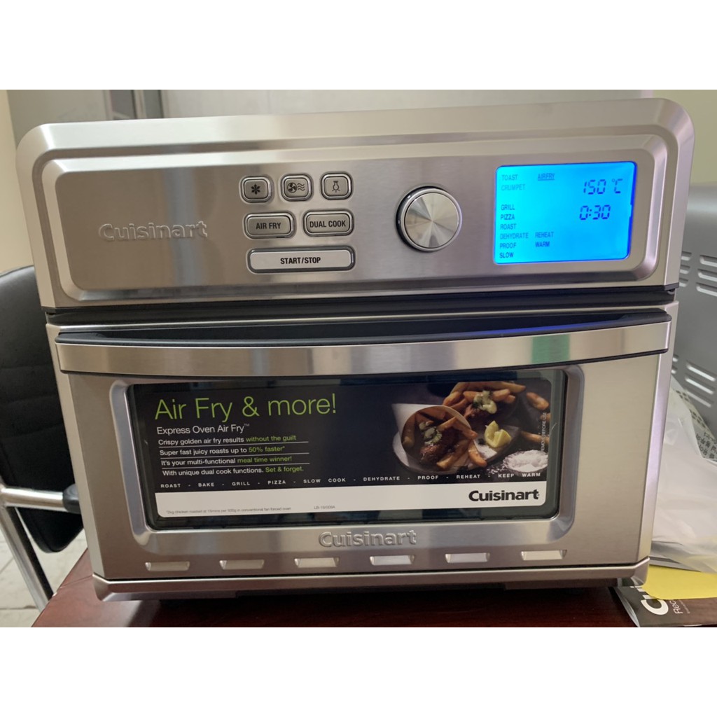 Lò chiên nướng không dầu kỹ thuật số Cuisinart Toa-65HK, 17 lít, 1630W, 12 chức năng, phạm vi dải nhiệt rộng,