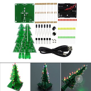 Bảng Mạch Cây Thông Noel Gắn Đèn Led Tự Lắp Ráp