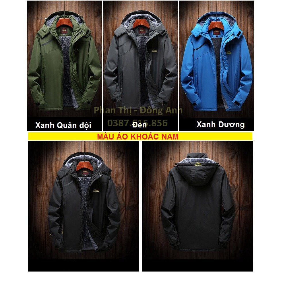 Áo khoác nam nữ chống NƯỚC [3 lớp lót lông], chuẩn OUTDOOR [A012], áo khoác đẹp 2020, chắn gió, siêu ấm | BigBuy360 - bigbuy360.vn