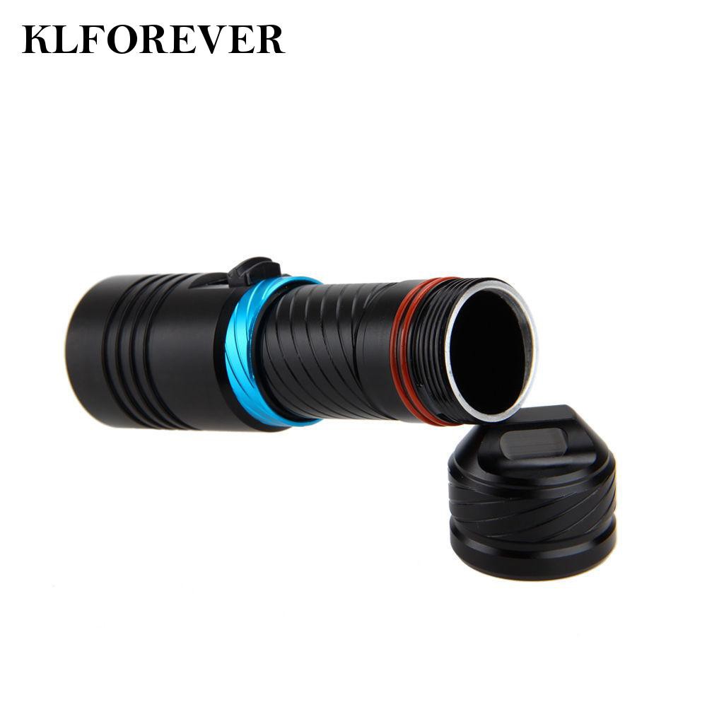 Đèn Pin Gắn Kèm Dây Đeo Tiện Lợi Cho Thợ Lặn Klfever11