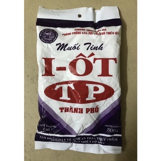 Muối tinh iốt thành phố 500g