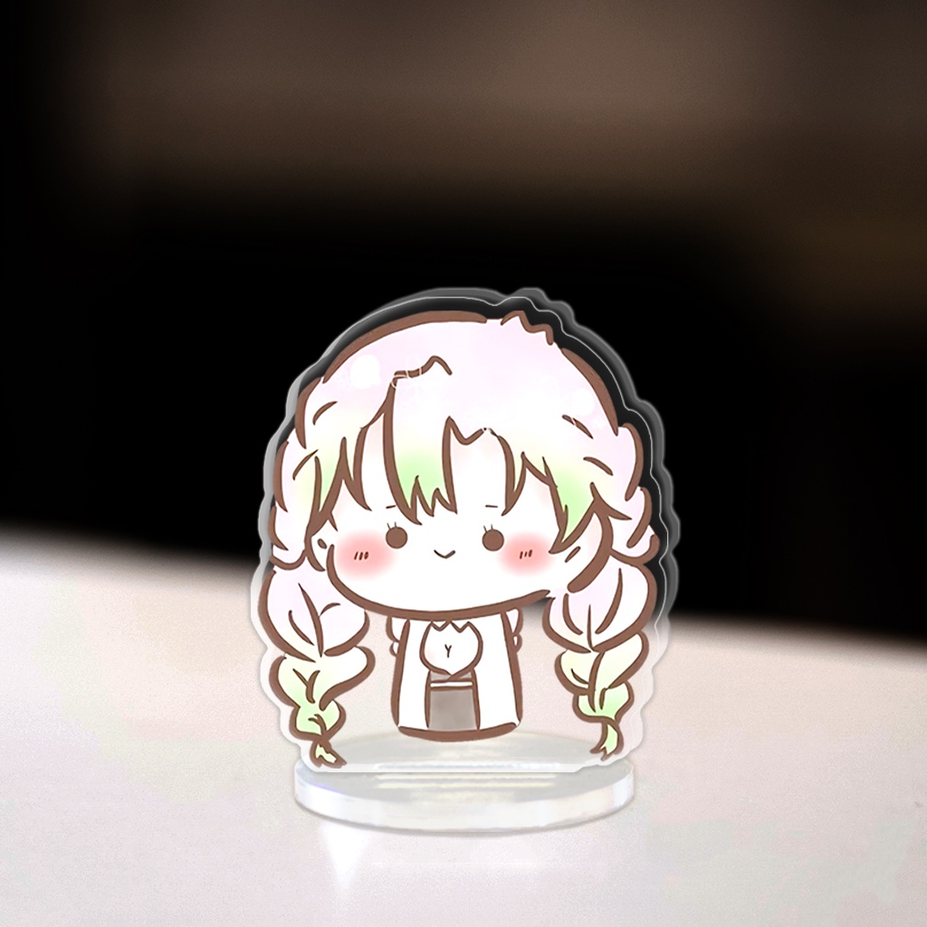 Mô hình Mini Demon Slayers Standee Chibi Anime Manga Kimetsu no Yaiba trang trí góc học tập cao 3cm phụ kiện HM Decor