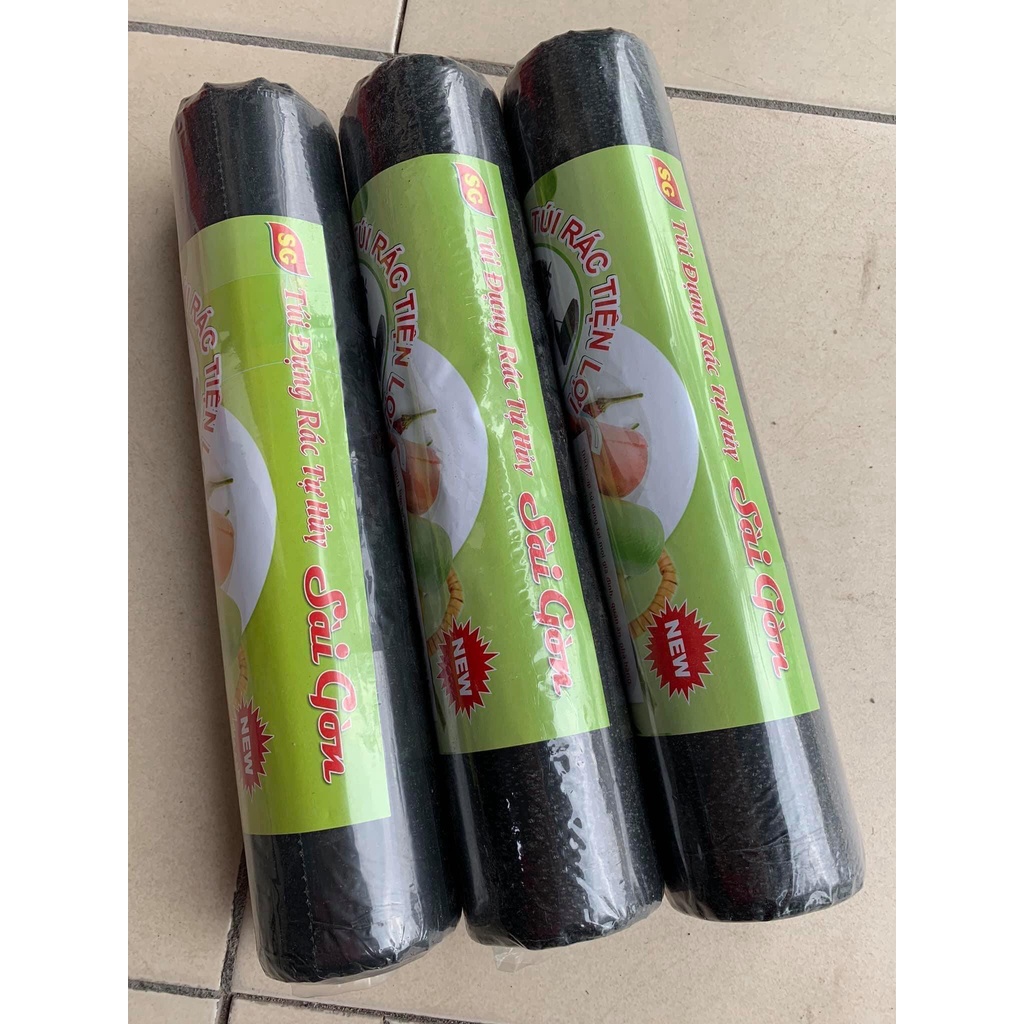 1 Cuộn Túi Đựng Rác Tự Hủy Sinh Học Sài Gòn