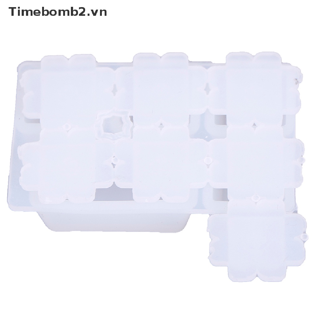 Bộ 2 Khuôn silicone Tạo Hình Dấu Chân Mèo