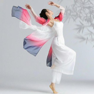 OD - Áo choàng dài múa cổ trang Trung Quốc <A93> - Đồ Múa Bảo Châu