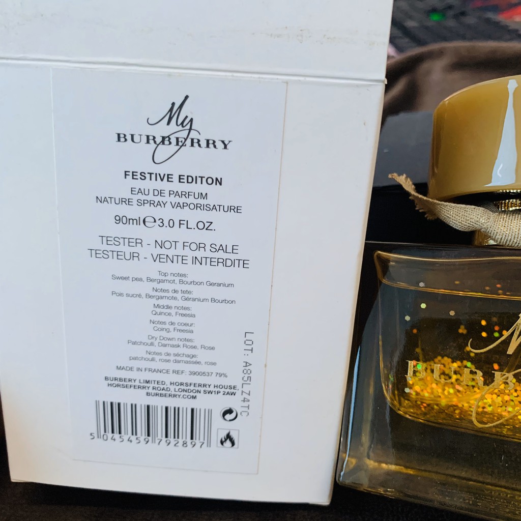 Nước hoa cao cấp MY BURBERY LIMIDTEN EAU DE PARFUM 90ml (LN) | BigBuy360 - bigbuy360.vn