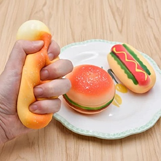 Squishy Bánh Mì Hamburger Hotdog